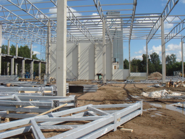 Монтаж металлоконструкций