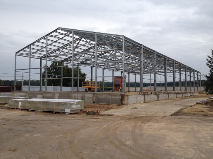 Монтаж зданий ЛСТК