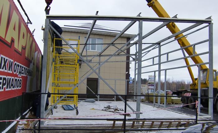 легковесные стальные тонкостенный конструкции – ЛСТК