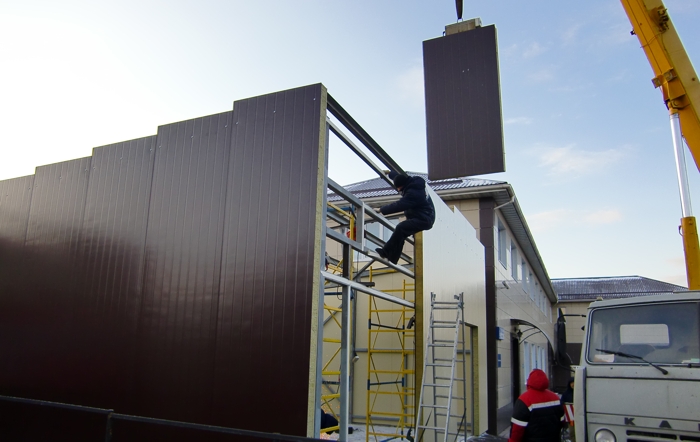 монтаж сэндвич панелей монтаж сэндвич панелей